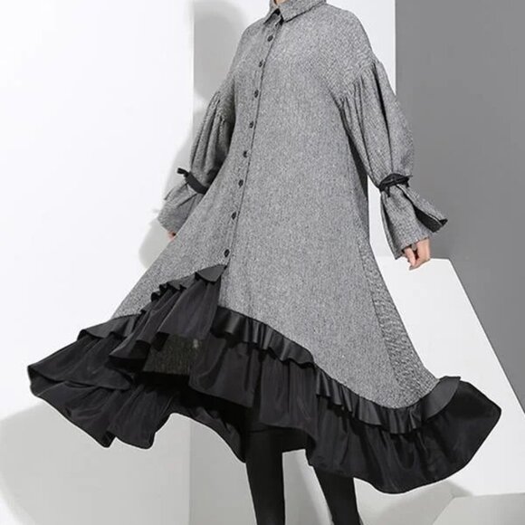 Oversized Blouse Dress - Picture 1 of 5